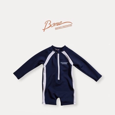 041765深藍連身泳裝4