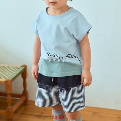 031740直紋牛仔短褲4