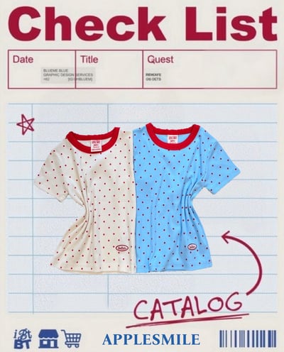 041119點點上衣(兩色)1