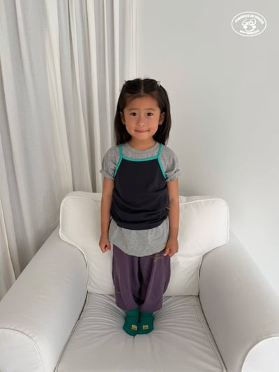 041620親子英文束口褲(三色)5