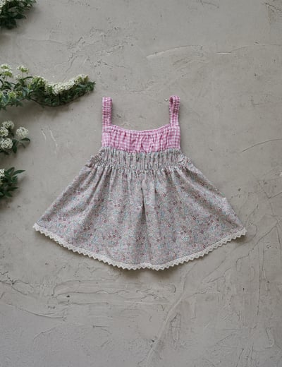 032336格子花背心(兩色)4