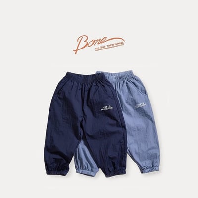 041733英文束口褲(兩色)1