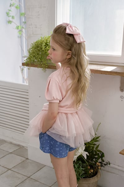 042205蝴蝶結牛仔短褲1