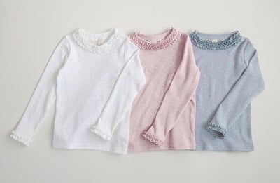 15506花邊領上衣(三色)1