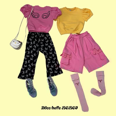 53013蝴蝶結造型褲(兩色)2