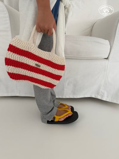 041661條紋手提包(三色)2