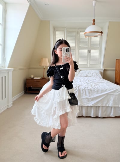 042153蝴蝶結上衣(兩色)9