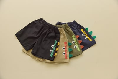 042344恐龍短褲(四色)2