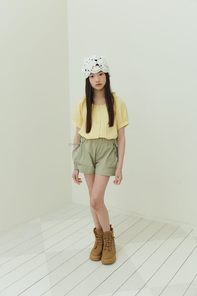 032409抽繩口袋短褲(兩色)5