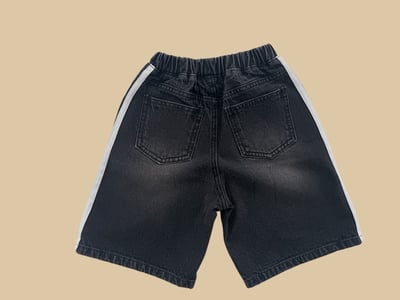 041008側邊線條牛仔短褲(兩色)4
