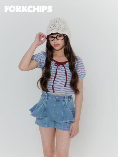 042003綁帶條紋上衣(兩色)11