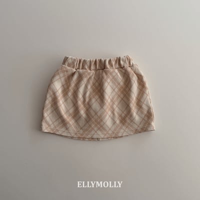 040773格紋褲裙(三色)6