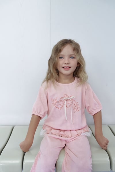 032718愛心蝴蝶結套裝(兩色)6