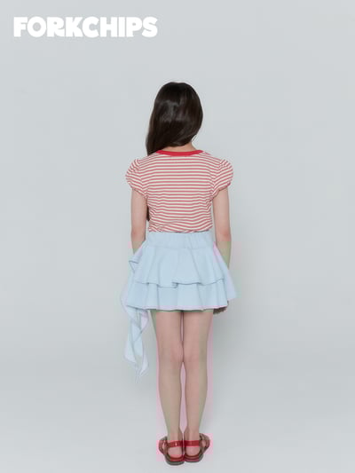 042050條紋綁帶上衣(兩色)16