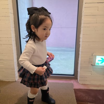 11216格子蛋糕褲裙(兩色)8