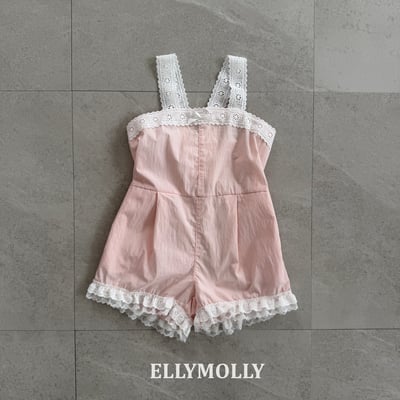 040739花邊連身褲(兩色)3