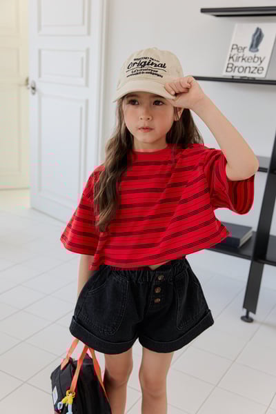 041036條紋短上衣(兩色)12