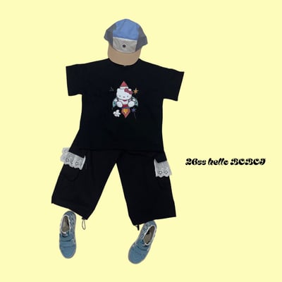 53014花邊口袋褲(兩色)3