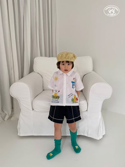 041651翻領塗鴉上衣6