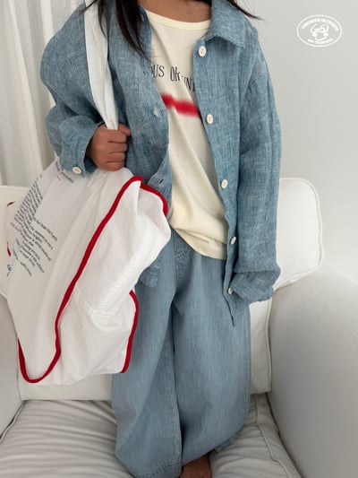 041632親子翻領上衣(兩色)5