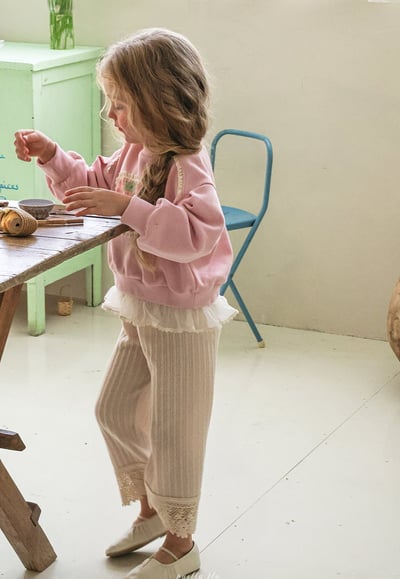 15517花邊針織褲(三色)13