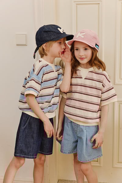 041127翻領條紋上衣(兩色)8