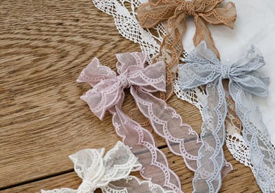 032349浪漫蝴蝶結髮夾(四色)3