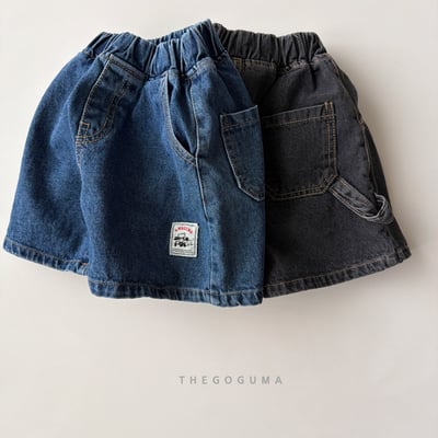 031909前面標籤牛仔短褲(兩色)1