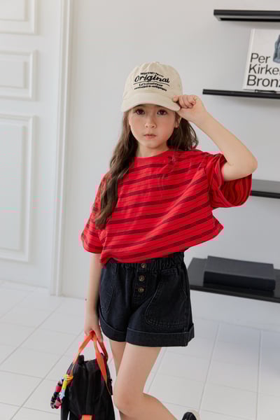 041036條紋短上衣(兩色)14