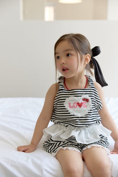 042245條紋套裝(兩色)10