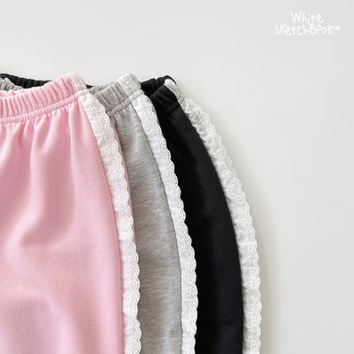 42930側邊雕花束口褲(三色)4
