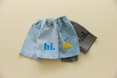 042343嗨英文牛仔短褲(三色)2
