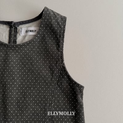 040776格子點點背心裙(兩色)9