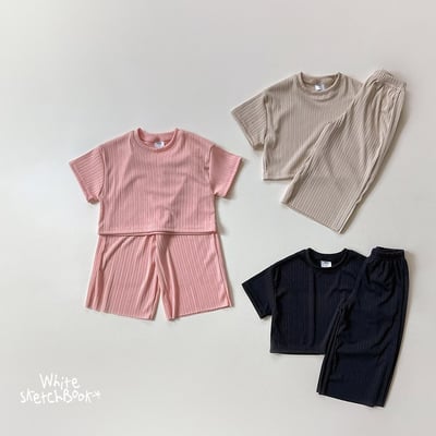 030943直紋套裝(三色)3