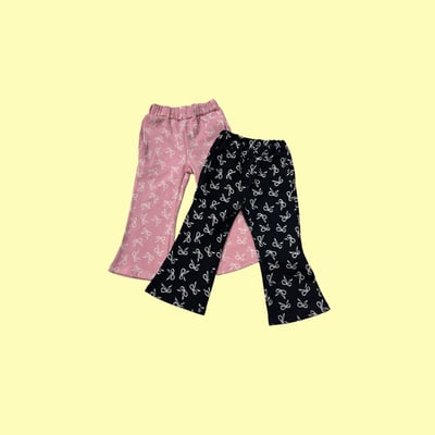 53013蝴蝶結造型褲(兩色)1