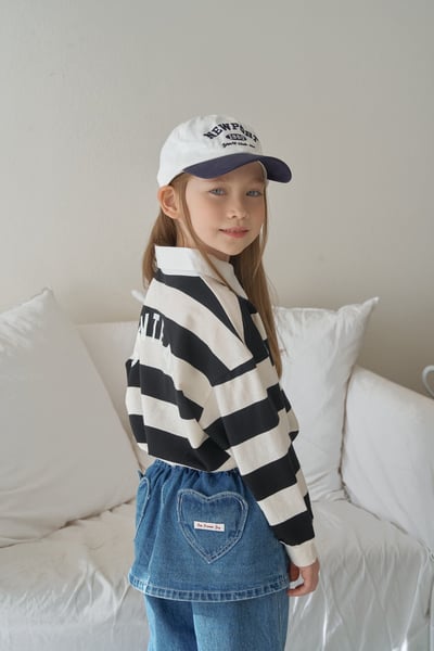 25425翻領條紋上衣4