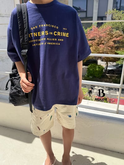 051229藝術風短褲(兩色)9