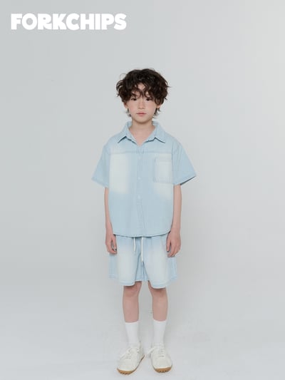 042033翻領刷色上衣(兩色)11