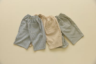 042341直紋短褲(三色)2