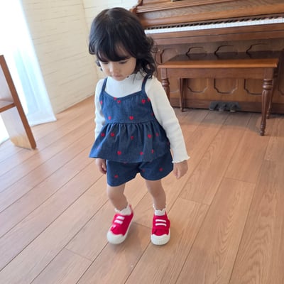 11204愛心牛仔套裝8