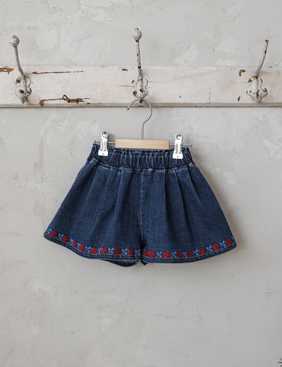 032324小花牛仔短褲(兩色)5