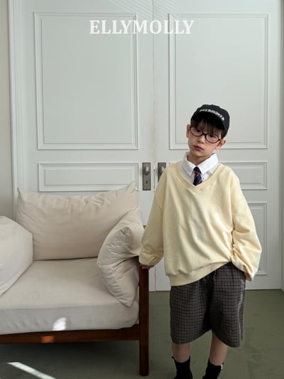 040763格子短褲(三色)16