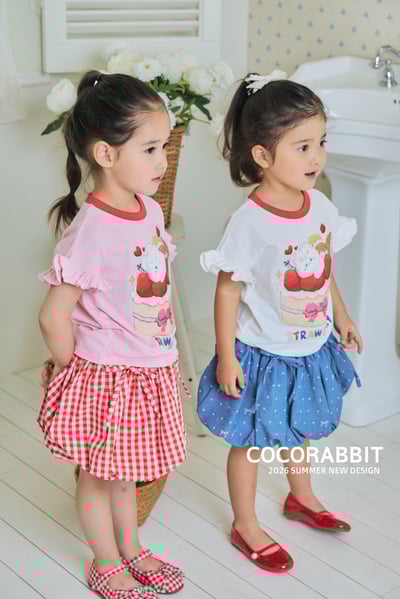 041324兔子花邊袖上衣(兩色)4