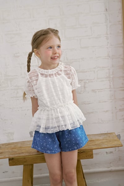 042205蝴蝶結牛仔短褲6