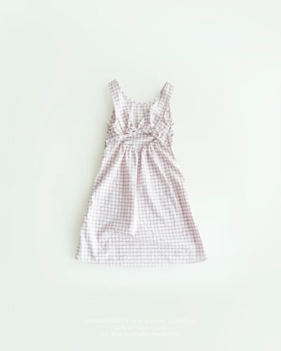 040522格子背心裙(兩色)3