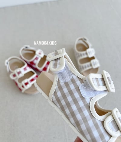 042406格子涼鞋(兩色)2