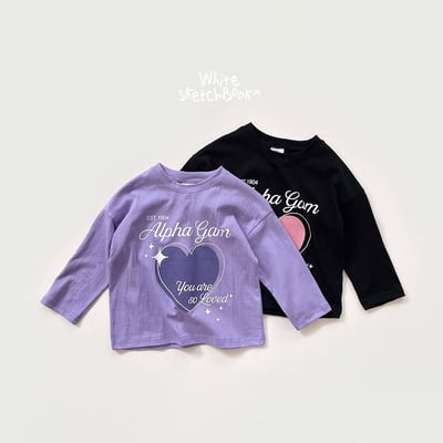 42915英文愛心上衣(兩色)1