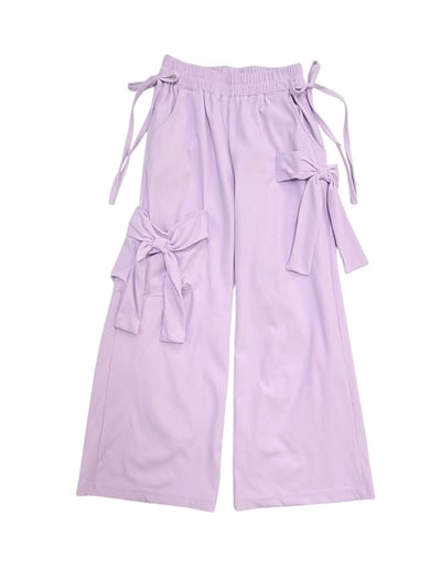 040235蝴蝶結造型褲(兩色)3