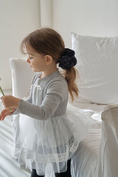 25415蝴蝶結造型連身裙(兩色)5