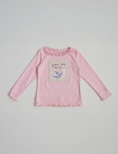 15501花邊小鳥上衣(三色)5